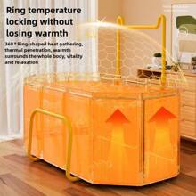 2025 New Model Household Adult Bathing Bucket Foldable With Rubberized Handle Bathtub Winter Full-Body Bathing Bathtub SPA Bathroom Decor Summer Bathroom Accessories Back To School
