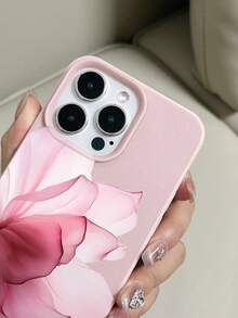 1pc Protective TPU Phone Case With Colorful Floral Pattern, Compatible With IPhone 15/15Pro/15Plus/15ProMax/16/16Pro/16Plus/16ProMax, Galaxy S23 Ultra/A14/A24, Redmi Note 12 Pro, Pixel 8/8 Pro Waterproof Shockproof Anti-Fall Scratch Resistant - Multicolor - View 2
