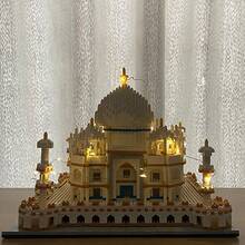 3585 件巴黎埃菲尔铁塔积木套装 - 使用益智玩具探索世界建筑，非常适合生日礼物和家居装饰