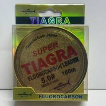 "Lenza da pesca super resistente, con varie specifiche da 0,8 a 8,0, lenza terminale in fluorocarbonio super TIAGRA, design lungo 100 metri, che offre un'eccellente resistenza alla trazione e all'usura, attrezzatura professionale appositamente progettata per gli appassionati di pesca in acqua dolce e salata, soddisfacendo le esigenze di vari ambienti di pesca complessi"