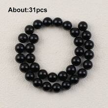 4/6/8/10/12mm Natural Multi-Color Agate Gemstone Beads, Suitable For DIY Jewelry Making - Type - View 47
