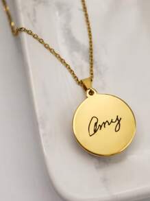 Colgante de collar con foto personalizada, collar con foto como regalo para ella, collar con foto de niños, regalo sentimental conmemorativo, regalo de Navidad para mamá, regalo del Día de la Madre, multifuncional, ornamental, letra, elegante, moderno, colorido, lindo, adorable, casual, personalizado, único, ideal como regalo para él o ella