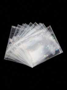 1 Stück Einzelhülle/10 Stück Kartei-Heft 3 Zoll Fotokarten-Halter Ordner, Sammel-Buch für PVC-Idol-Bilder, Aufbewahrungsalbum für Fotokarten, Schulbedarf, Sammelalbum im minimalistischen Stil, DIY-Album, Karteikartensammlung, Flipbook, Schulanfang, Schulmaterial
