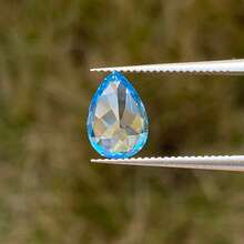 100% Pear Cut Paraiba Tourmaline Loose Gemstone, Material For Making Pendants, High-End Jewelry DIY - Paraibas - View 6