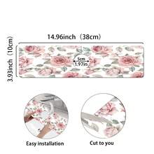 1pc Floral Sink Faucet Absorbent Mat, Drainage Pad, Kitchen, Bathroom Sink, Countertop, Drain Pad, Diatomaceous Mud Washbasin, Cuttable, Quick Drying Pad - Multicolor - View 9