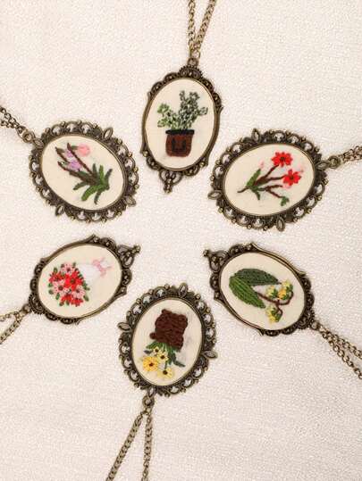 3 pezzi kit per ricamo fai da te con cerchi da ricamo da 12 cm, adatti per hobbisti dell'artigianato, il colore del cerchio da ricamo è casuale