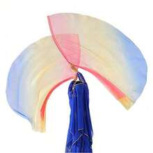 Church Worship Culture-Inspired Dance Flag - 140*140cm Honor Guard Praise Dance Flag For Church Celebrations & Worship Ceremonies - Multicolor - View 7