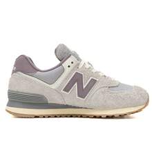 New Balance NB 574 Series Retro Running Shoes, Unisex Casual Sports Sneakers U574YGD - Grey - View 9