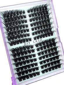 320/310/290/280/270/250Fans D Curly Large Capacity False Eyelashes Divided Into Height, Left+Right For Paired Single Cluster. Spikes+60D80D100D120D160D200D Natural Segmentation. Clustered Eyelashes. Fluffy. Thick. Soft. Lightweight False Eyelash Set, Comfortable To Wear. Enlarging Eyes, Lifting Eye Tails, DIY Eyelash Extension, Eyelash Extension. Daily Life&Weddings&Dates&Parties&Music Festivals&Halloween Use