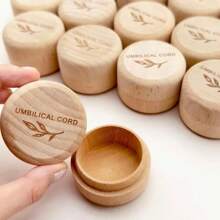 Holz Baby Haar 5cm*5cm*3,5cm Box Gedenkkiste Geschnitzte Gedenkkiste Baby-Shower Rabatt Neugeborene Taufe Baby Geschenk Baby Haar Box Baby-Shower Ostergeschenk für Jungen und Mädchen