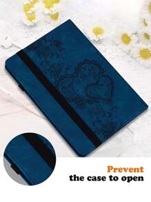 GLANDOTU Compatible With Apple IPad Galaxy Redmi Tablet Case, Multi View Slim And Lightweight Pure Colour Embossed Pattern Tablet Case With Stand Card Insertion Function