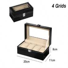 Watch Boxes & Organizers Back To School Dormitory Storage - Brown 12 Positions - View 9