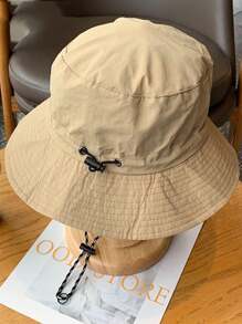 1 Piece Super Convenient Outdoor Travel Waterproof Sun Hat, Portable And Collapsible Fishing Hat, Quick-Drying Outdoor Mountaineering Sun Hat