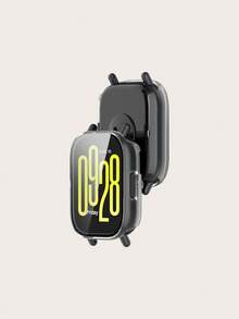 1pc Tempered Glass Film + PC Protective Case, Compatible With Redmi Watch 5 Active Smartwatch, With Integrated Screen Protector Accessory - For Redmi Watch 5 Active - View 4