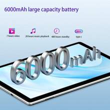 Qetupa 10.1" M9-4 Android 13 Tablet,4GB RAM+128GB ROM,A523 Octa-Core 2.0GHZ Processor,HD(1280x800) IPS Touch Screen,5MP Front Camera&13MP Rear Camera,6000mAh Battery,802.11ac WIFI5 2.4G+5G,BT 5.4,GPS,No Support SIM Card