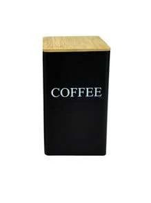 Conjunto de 3 peças de latas quadradas de chá com tampa de bambu/ferro para armazenar chá, grãos de café, doces, petiscos, latas de armazenamento, latas de armazenamento multifuncionais, estilo simples, adequado para Natal/Ano Novo/Ação de Graças/uso diário, pode ser dado como presente para familiares e amigos, o melhor presente para amantes da cozinha de volta às aulas