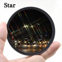 KnightX KnightX 3in1 Star Effect Lens Filter Optical Glass, Starburst 4X/6X/8X, Compatible With Canon Nikon DSLR Cameras, 49mm 52mm 55mm 58mm 67mm 77mm Sizes Photography Accessories