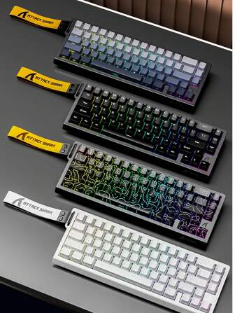 X68HE Gaming Mechanical Keyboard Magnetic Switch 0.01mm Rapid Trigg 8000Hz SOCD/Rs 0.125ms For Pro Gaming