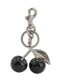 Llavero con colgante de cereza, llaveros de mujer adorables - Llaveros de coche para bolsos - Regalos del Día de San Valentín