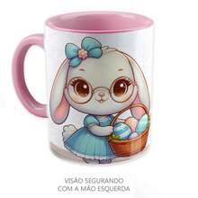 Personalized Easter Mug Coffee Porcelain Different Souvenir Gift For Egg Basket 5449