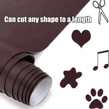 1pc Leather Repair Patch, Self-Adhesive Sofa Upholstery Seat Cushion Repair Patch For Furniture, Motorcycle, Car Seat Restoration