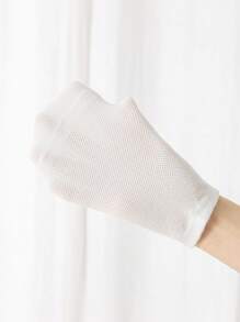 5 pares de calcetines cortos para mujer con bordado de lazo, para uso casual diario