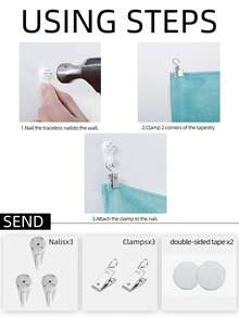 Arazzo da parete in stile boho con mandala rosa - disponibile in varie misure (200x150cm/150x130cm, ecc.) decorazione da parete per camera da letto e soggiorno - Rosa Baby - Visualizzare 5