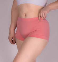 CIMA BONETERIA 12 piezas Bóxer de dama microfibra con mucho strech super ajustable con puente de algodón LisoCasual-CómodoBonito-DulcePoliésterboxer dama y jovencitas - Multicolor - Ver 4