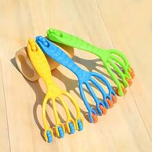 1pc Multi Functional Four Claw Massager With Roller, Which Can Massage Face, Back Of Hand, Feet, Thin Face And Whole Body With Four-Wheel Ball, Suitable For Use After Exercise (Random Color) - Multicolor - View 10