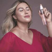 Bruma Fixador de Maquiagem Nutri Fresh Niina Secrets Eudora Efeito Glow 110ml Festa Junina