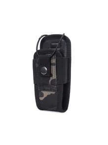 1000D Molle Radio Walkie Talkie Pouch Waist Bag Holder Pocket Portable Interphone Holster Carry Bag For Hunting Camping