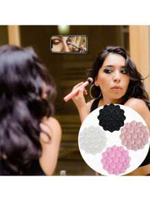 4/3/2/1 Stück kreative multifunktionale runde doppelseitige Silikonnapf Ständer, minimalistischer praktischer stabiler Griffnapf Ständer, vielseitig einsetzbar One-Touch leicht zu reinigender tragbarer Saugnapf Halterung für Handy und Tablet, geeignet für Badezimmer, Küche, Spiegel, kompatibel mit iPhone, Android-Handy, Geschenk zum Geburtstag, für Familie und Freunde, Handyhalter, Handyständer, Handyzubehör