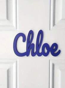 1pc, Custom Brand Logo (Natural Wood Color For Wood Material, Other Colors For Acrylic Material), Elegant Letter Decoration, Seven Colors To Choose From, High-Quality Acrylic Material, 2D Flat, Party, Birthday, Living Room, Bedroom, Nursery And New House Party Birthday Party Decoration, No Electricity Required, Room Decoration, Autumn Home Refresh, Scandinavian Cozy Home,Home Harmony