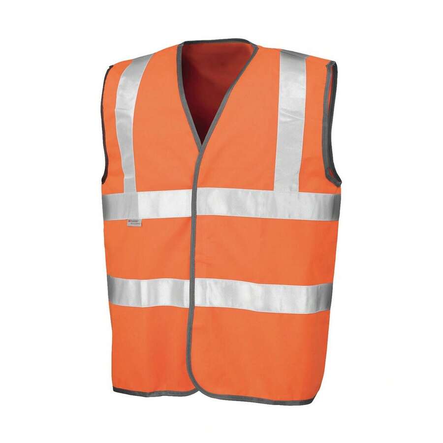Result Unisex Adult HighVis Vest (Fluorescent Orange) - Orange - View 1