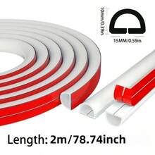 柔性自粘电缆保护套，隐藏式，橱柜/桌子、电视墙、家居装饰隐形电缆管道的电缆管理 - 彩色 - 查看 6