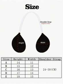 Round Cup Breathable Front Closure Plus Size Bra With Silicone Breast Lift Tape, Invisible & Seamless For Large Busts - Black - View 14