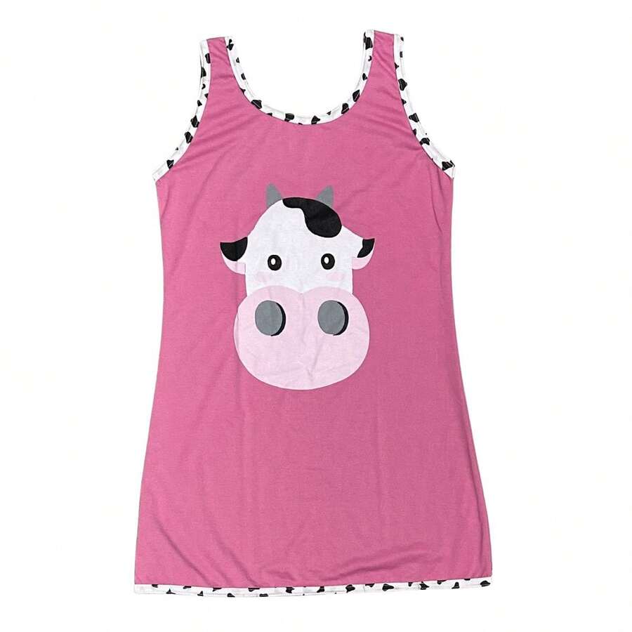 Plus Size Tank Top - Baby Pink - View 1