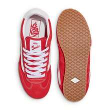 Vans Women's Super Lowpro Sneakers - 賽車紅 - 查看 4
