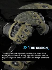 1 Pair Tactical Gloves Military Paintball Shooting Airsoft Antiskid  Mittens Outdoor Full Finger Sports Gloves Motorcycle Gloves