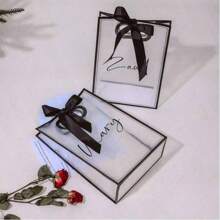 Individuell gestaltbare transparente Geschenktüten, geeignet für Brautjungferngeschenke, Hochzeitsfeier, individuelle Geschenktüten-Dekorationen, Mode, hochwertig, stilvoll, exquisite Individualisierung, personalisiert, einzigartiges Idealgeschenk für sie, Freund, Freundin, Vater, Familie, Mutter, Freunde, Haustiere, Sohn, Studenten, Tochter, Mitarbeiter, Schule, Zuhause, Büro, multifunktional, Idealgeschenke für ihn, zum Valentinstag, zum Geburtstag, zur Graduierung, zur Hochzeit, zur Einweihungsfeier, Hochzeitsartikel