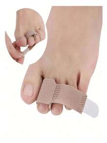 12 件/6 件/3 件布质趾分离器和保护器，锤状趾套，适用于重叠趾、弯曲趾、卷曲趾，易于穿鞋的足部护理工具