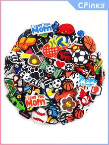 100/200/300/400pcs Various Sports Random Series Accessories - Multicolor - View 7