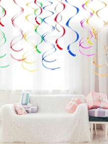 42/84 Pieces Hanging Swirls Whirls Party Decoration Streamers Decorations For Thanksgiving Day Birthday Baby Shower Graduation Wedding Celebration Tea Party