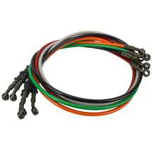 PowerMotor 摩托车通用 M10 刹车软管液压管 80cm-120cm 适用于 50 100 125 150 200 轻便摩托车踏板车赛车越野车 - 800mm - 查看 6