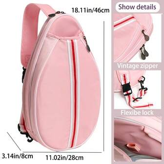 2025新款高品质网球包、羽毛球拍包、单肩斜挎专业运动球拍包