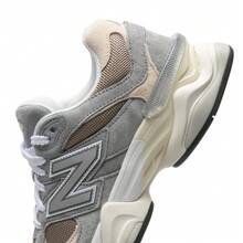 New Balance NB 9060 Series Retro Running Shoes, Fashion Sports Casual Shoes, Chunky Sneakers U9060LBA - Grey - View 8