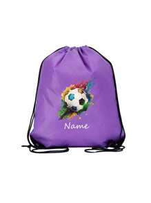 Presente perfeito para o aniversário, aniversário de casamento ou Dia das Mães. Bolso de nylon personalizado com cordão e nome, texto ou logotipo, mochila personalizada para organizadores de eventos. Uma bolsa adequada para homens e mulheres usarem no dia a dia, para sair, se exercitar, viajar, fazer compras e ir à praia. Perfeito para o Natal, Dia de Ação de Graças, volta às aulas, local de trabalho, deslocamento, festas e reuniões. Um presente ideal para mulheres. O presente perfeito para mães de Natal, filhas de professores. Filhas personalizadas.