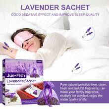 [Delivered Within 3 Days] 1/2/3 Boxes Lavender Sachet Fragrance Car Bundle Pocket Deodorant Sachet Car Home Wardrobe Shoe Cabinet Toilet - hộp đơn 10 chiếc - Xem 3
