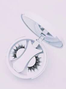 1 Paio Di Ciglia Finte Magnetiche Avanzate, Set Da 4 Pezzi, Nuova Versione Aggiornata Con molletta Per Ciglia Magnetiche Integrate E Applicatore. Riutilizzabili, Senza Bisogno Di Colla. Spesse, Soffici, Look Naturale. Ideali Per Viaggi, Lavoro, Appuntamenti