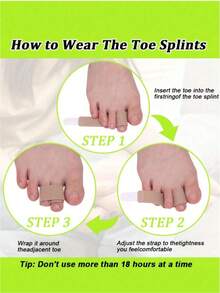 12 件/6 件/3 件布质趾分离器和保护器，锤状趾套，适用于重叠趾、弯曲趾、卷曲趾，易于穿鞋的足部护理工具